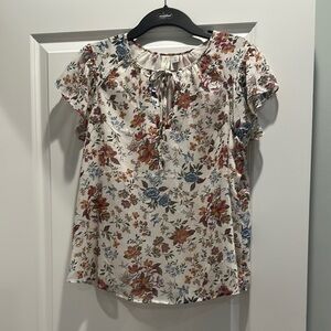 Joie Floral Print Women's Top